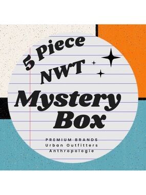 5 Piece New With Tags Mystery Box Anthropologie Urban Outfitters J Crew Madewell